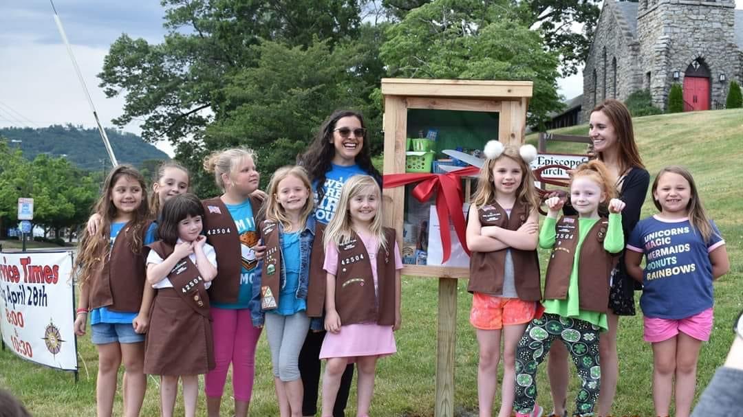 North Asheville little Free food pantry by gs troop 42504 Photo 2