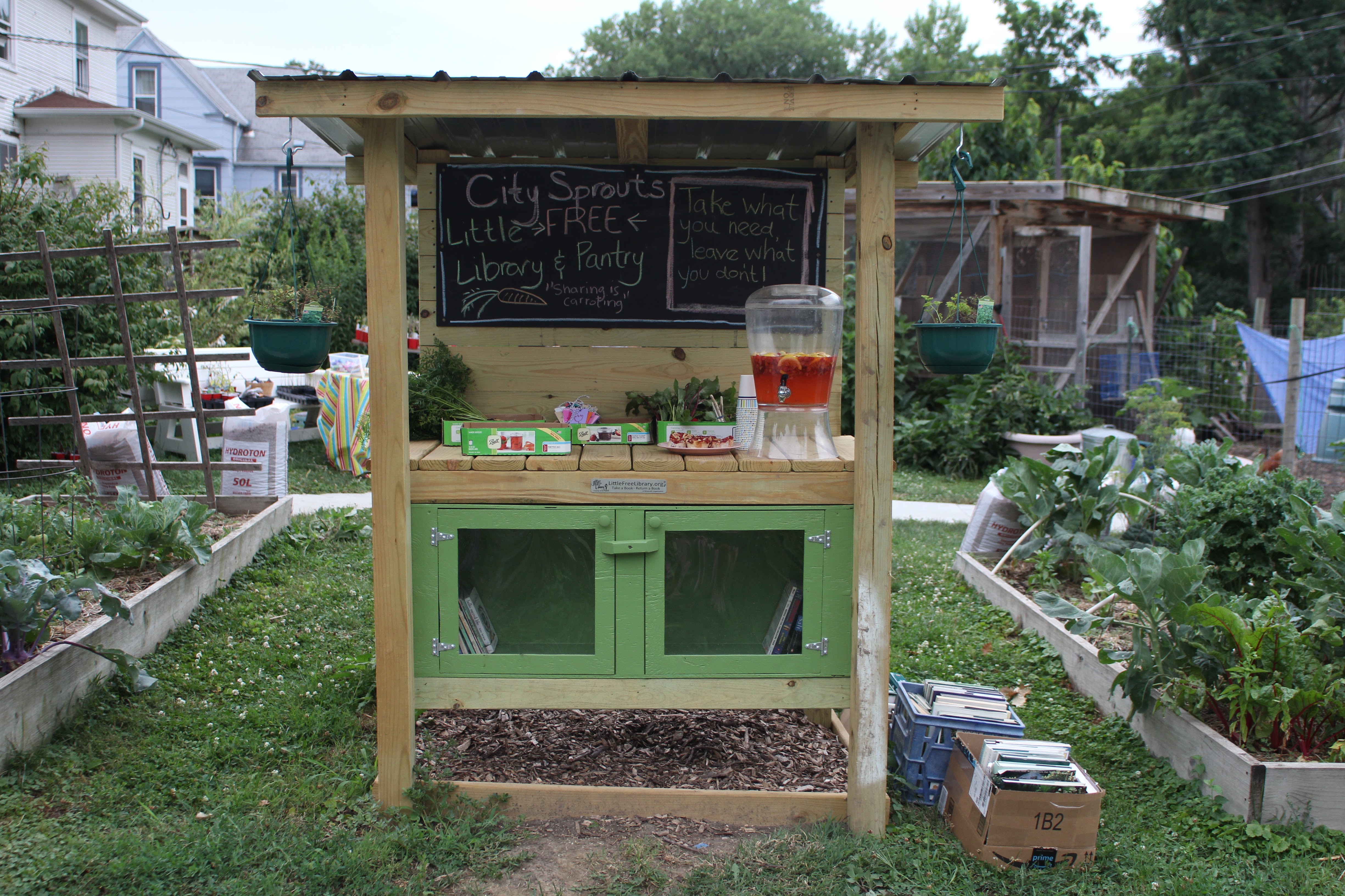 City Sprouts Little Free Pantry & Library Photo 1