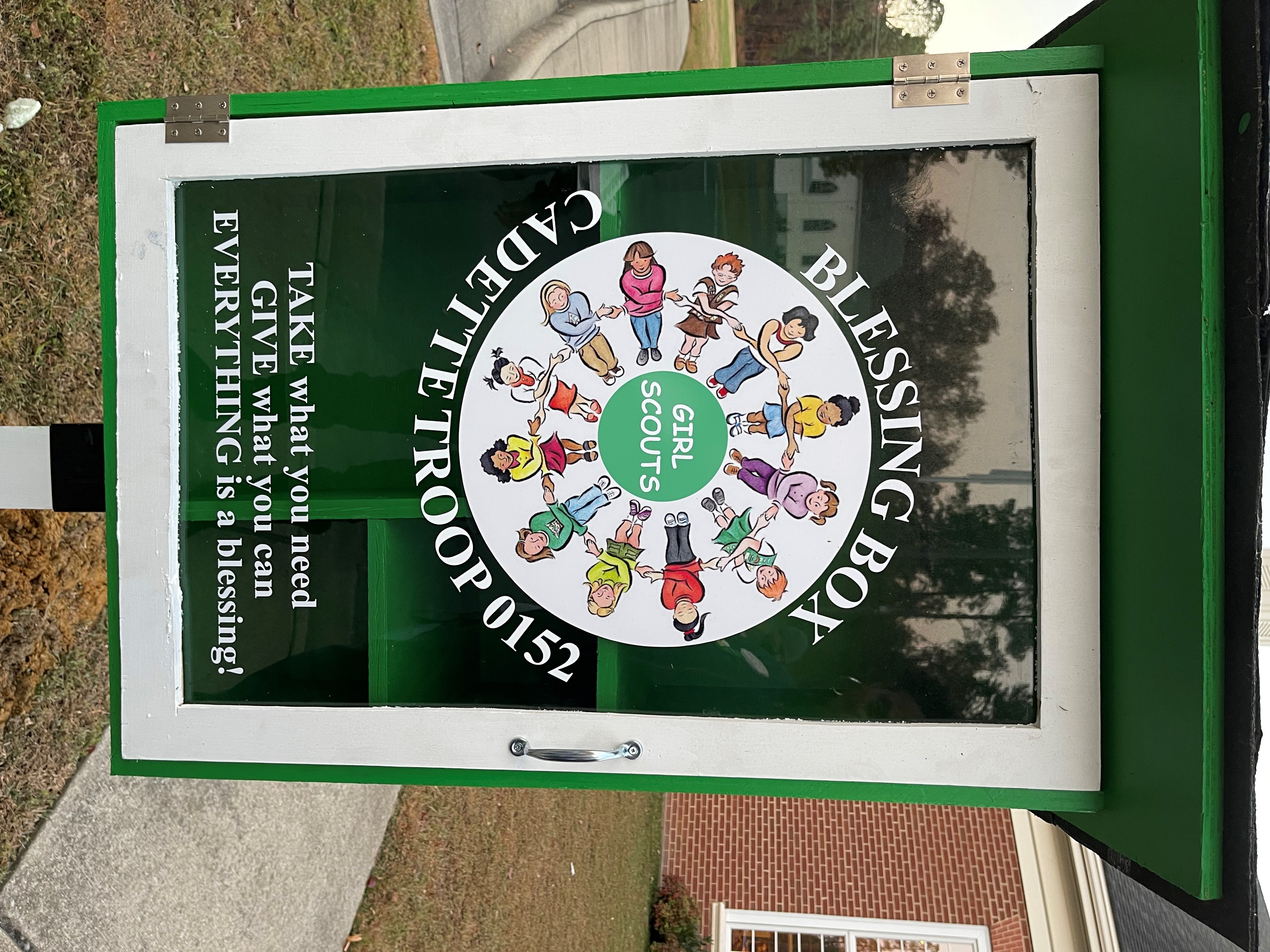 Girl Scout Troop 0152 Blessing Box Photo 1