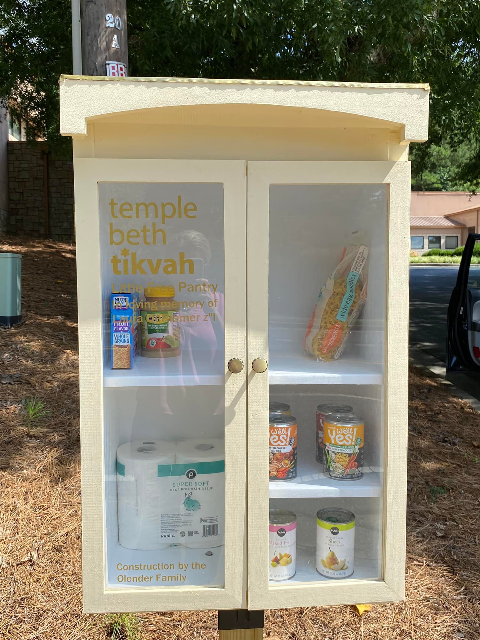 Temple Beth Tikvah Little Free Pantry Photo 1