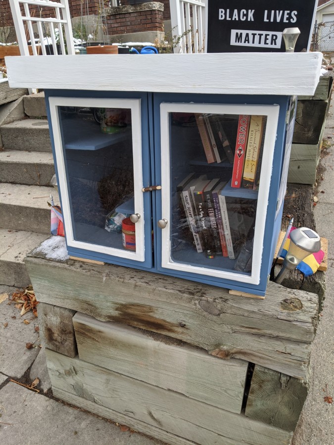 Juniper's Little Free Pantry and Diverse Library Photo 1