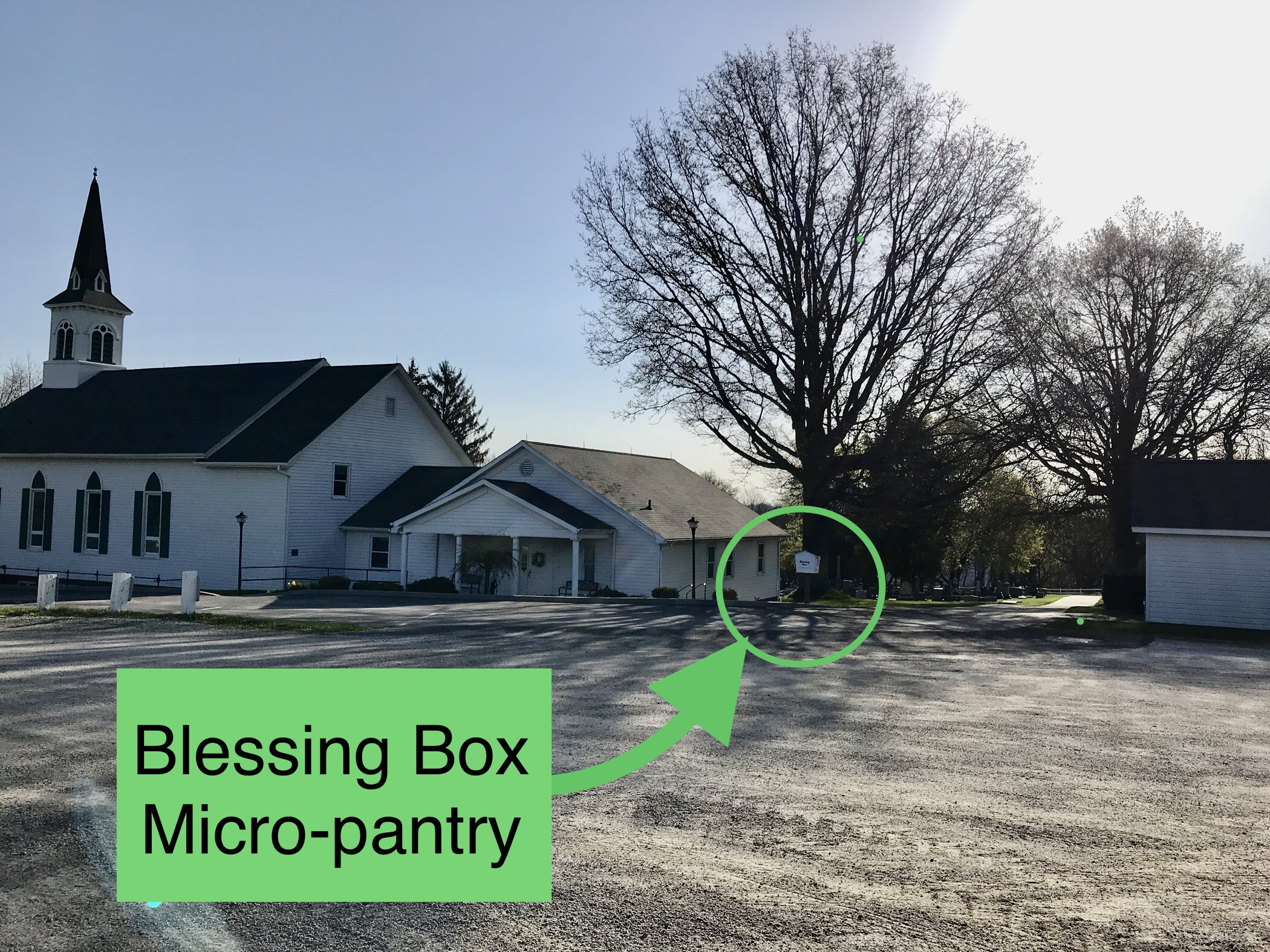 Emanuel UCC Blessing Box Micro-Pantry Photo 1