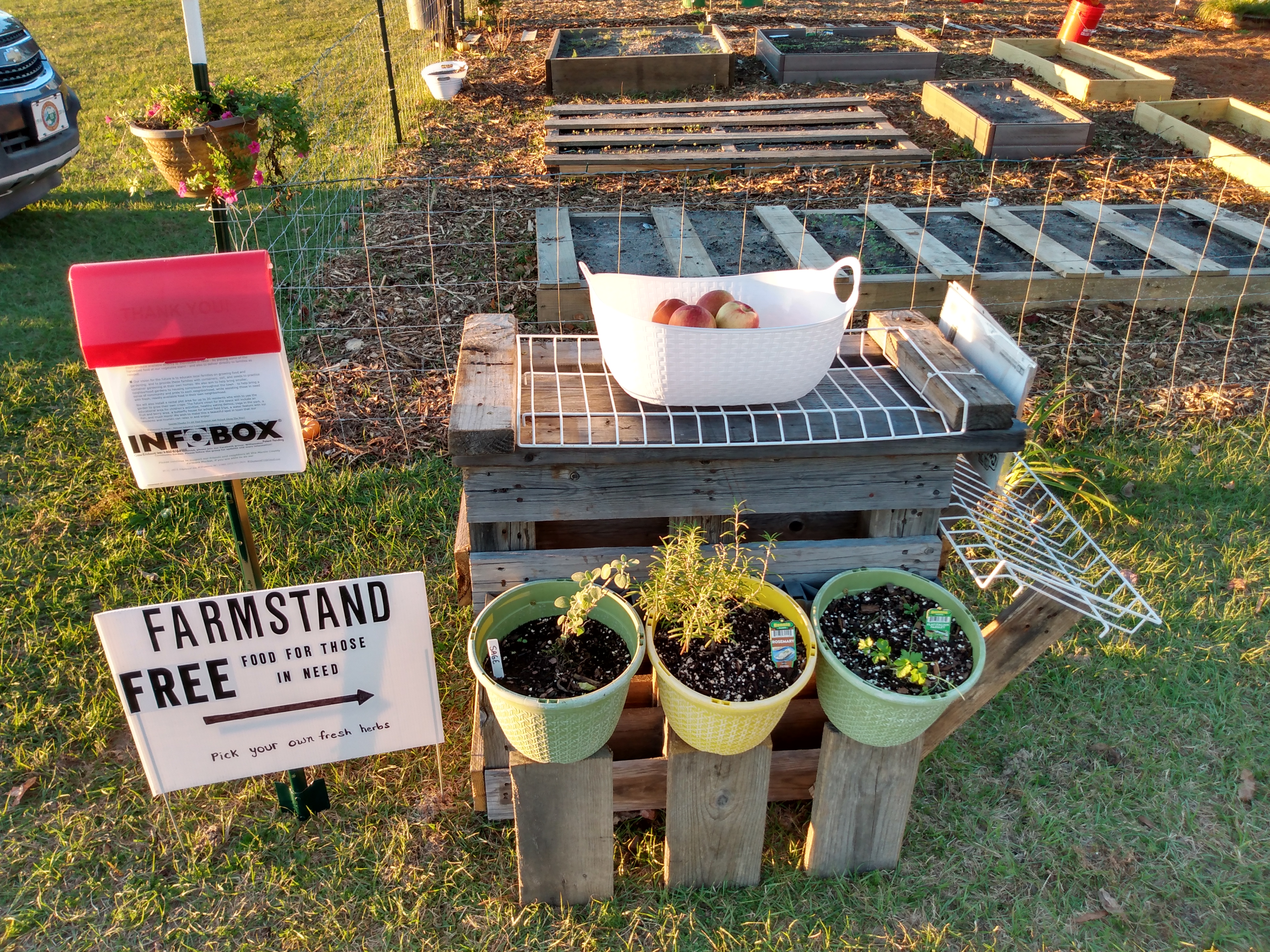 Wiliamston Community Garden Blessing Box and Farm Stand Photo 1