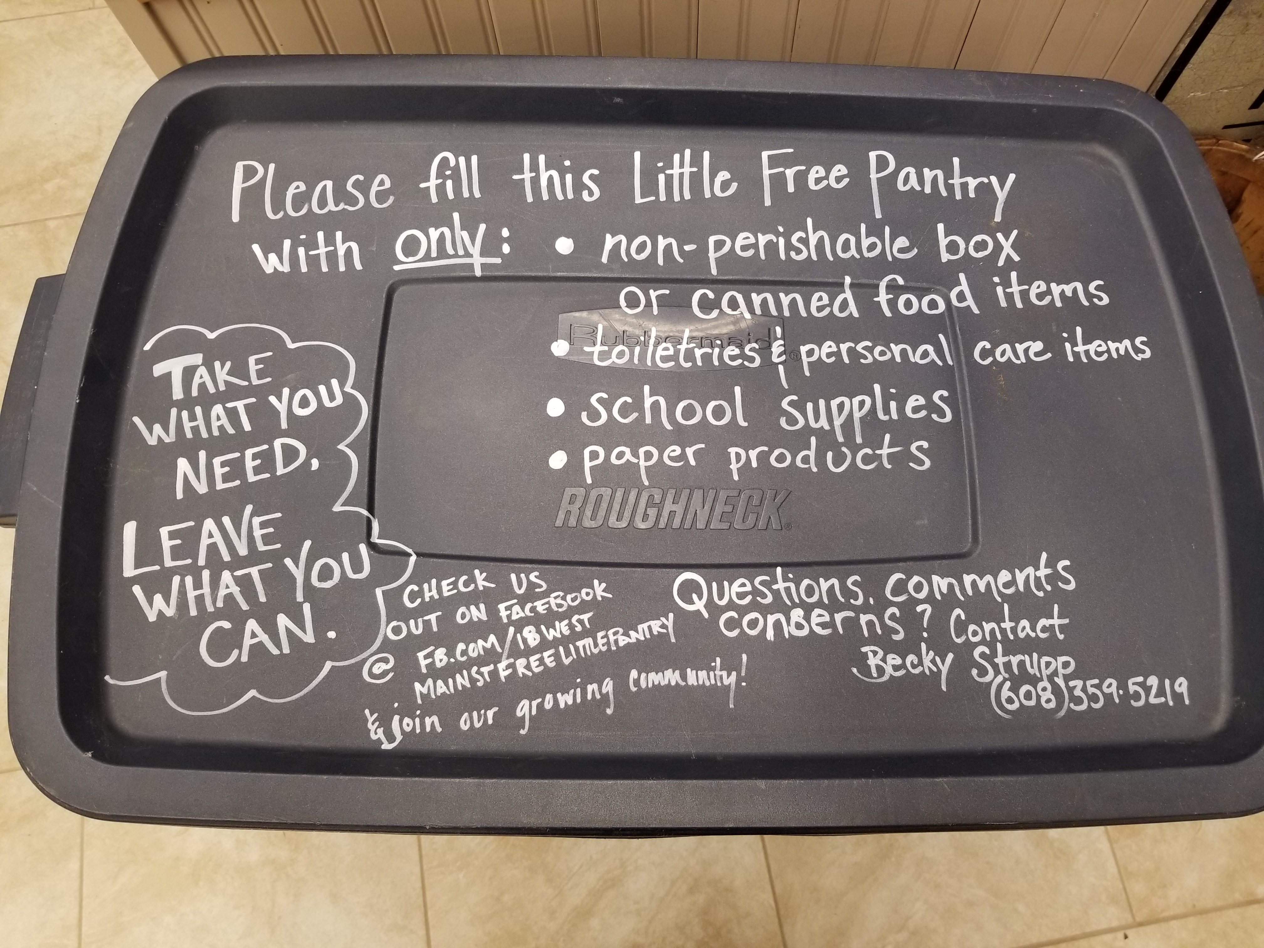 18 West Main St. Free Little Pantry Photo 2