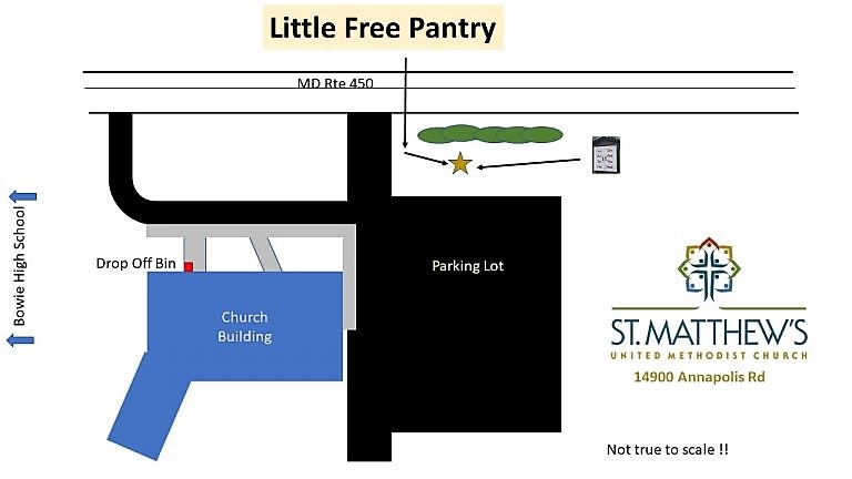 The Little Free Pantry at St. Matthew's United Methodist Church Bowie, MD Photo 2