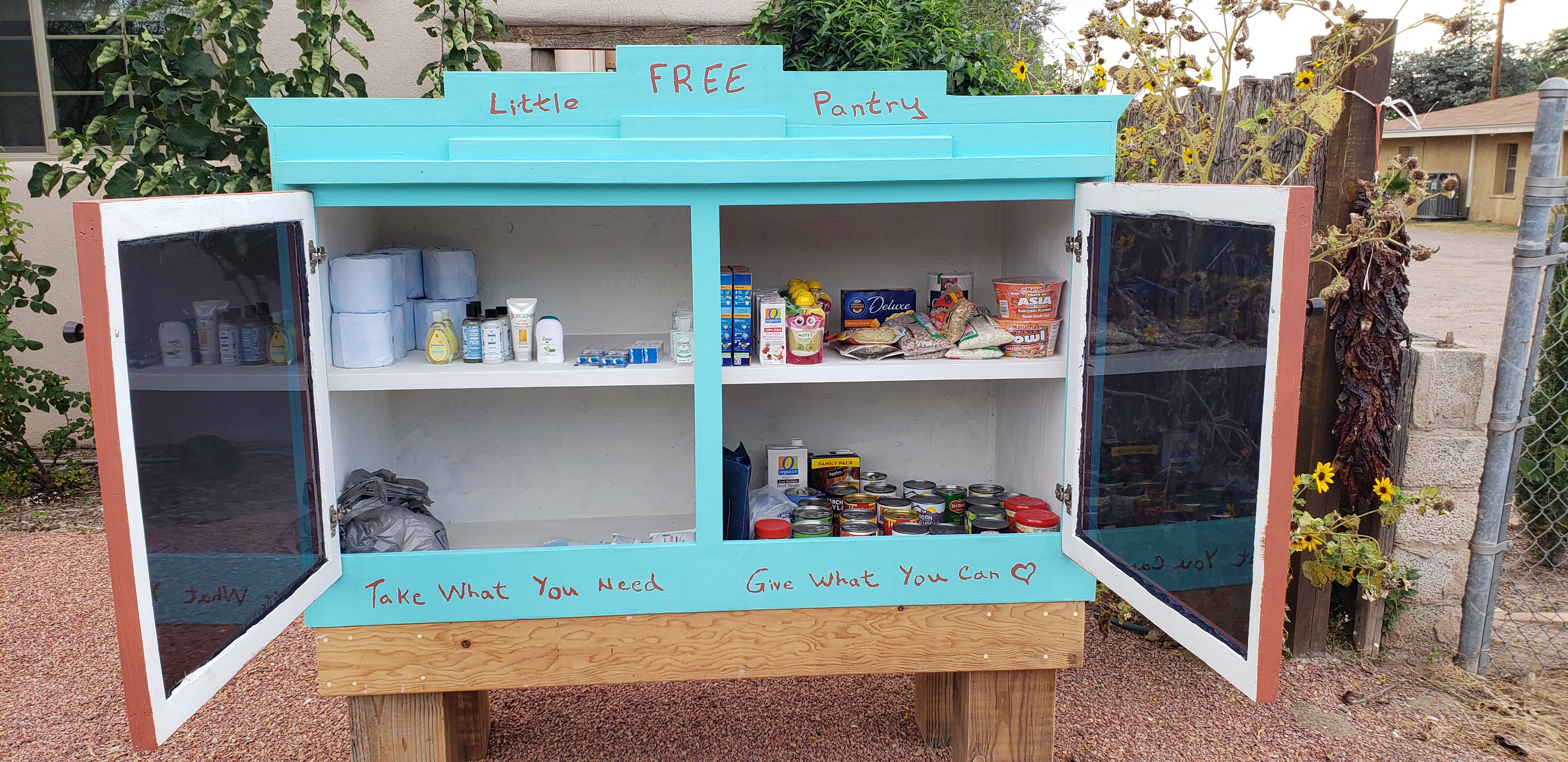 Little Free Pantry in Historic Mesilla, NM Photo 2
