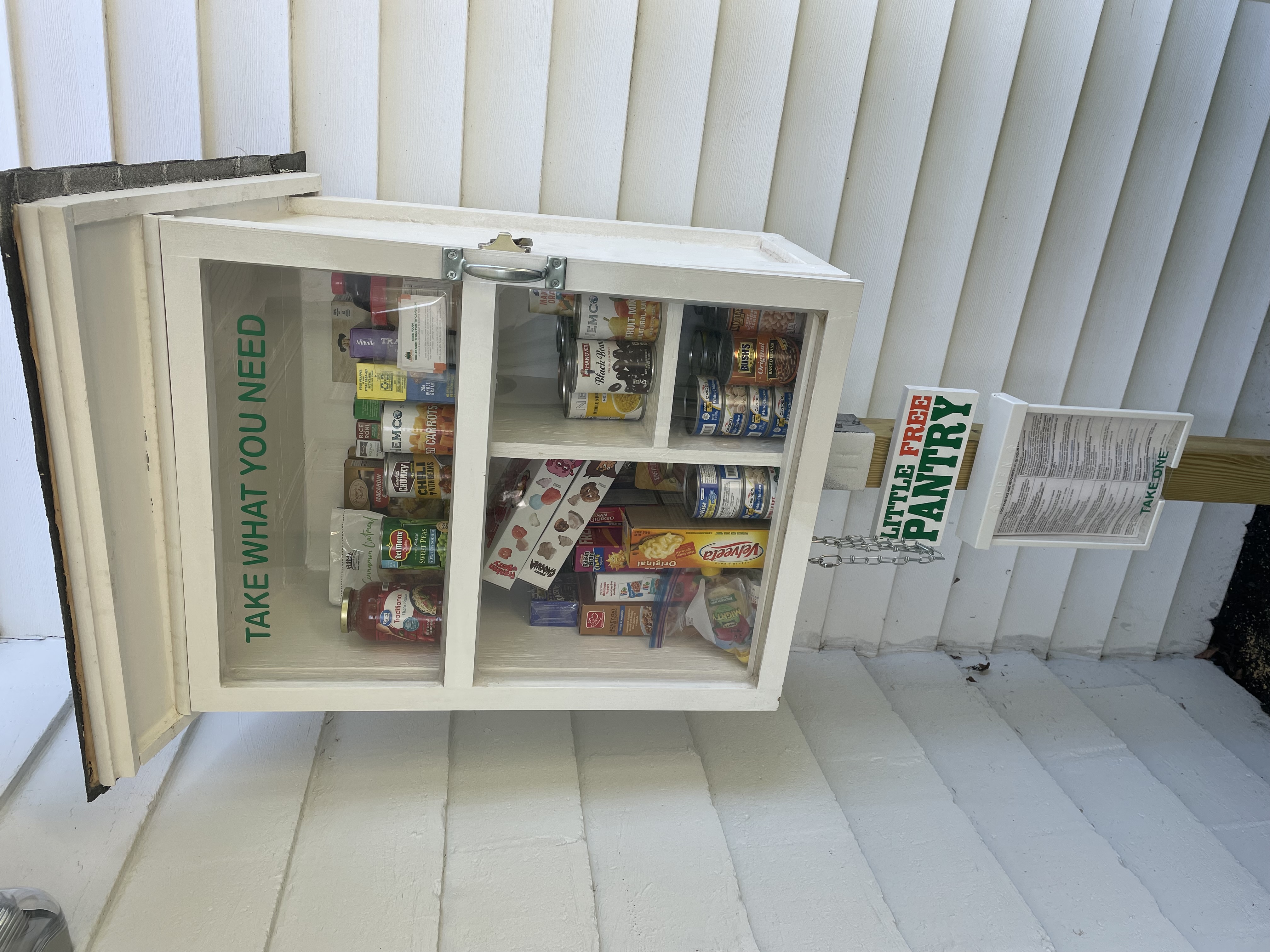 Dulles South Food Pantry Little Free Pantry Photo 1