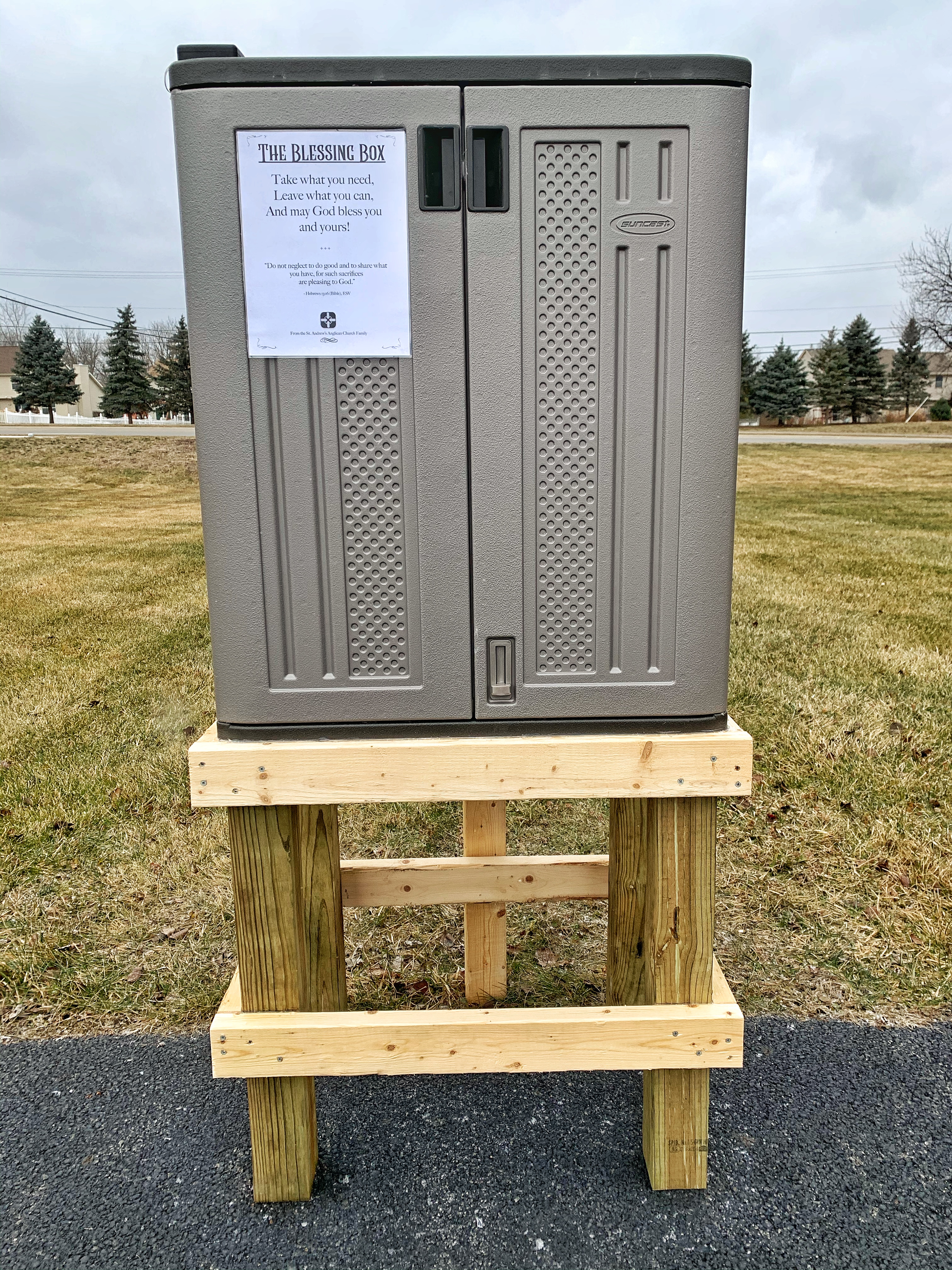 St. Andrew's Anglican Church Blessing Box Photo 1