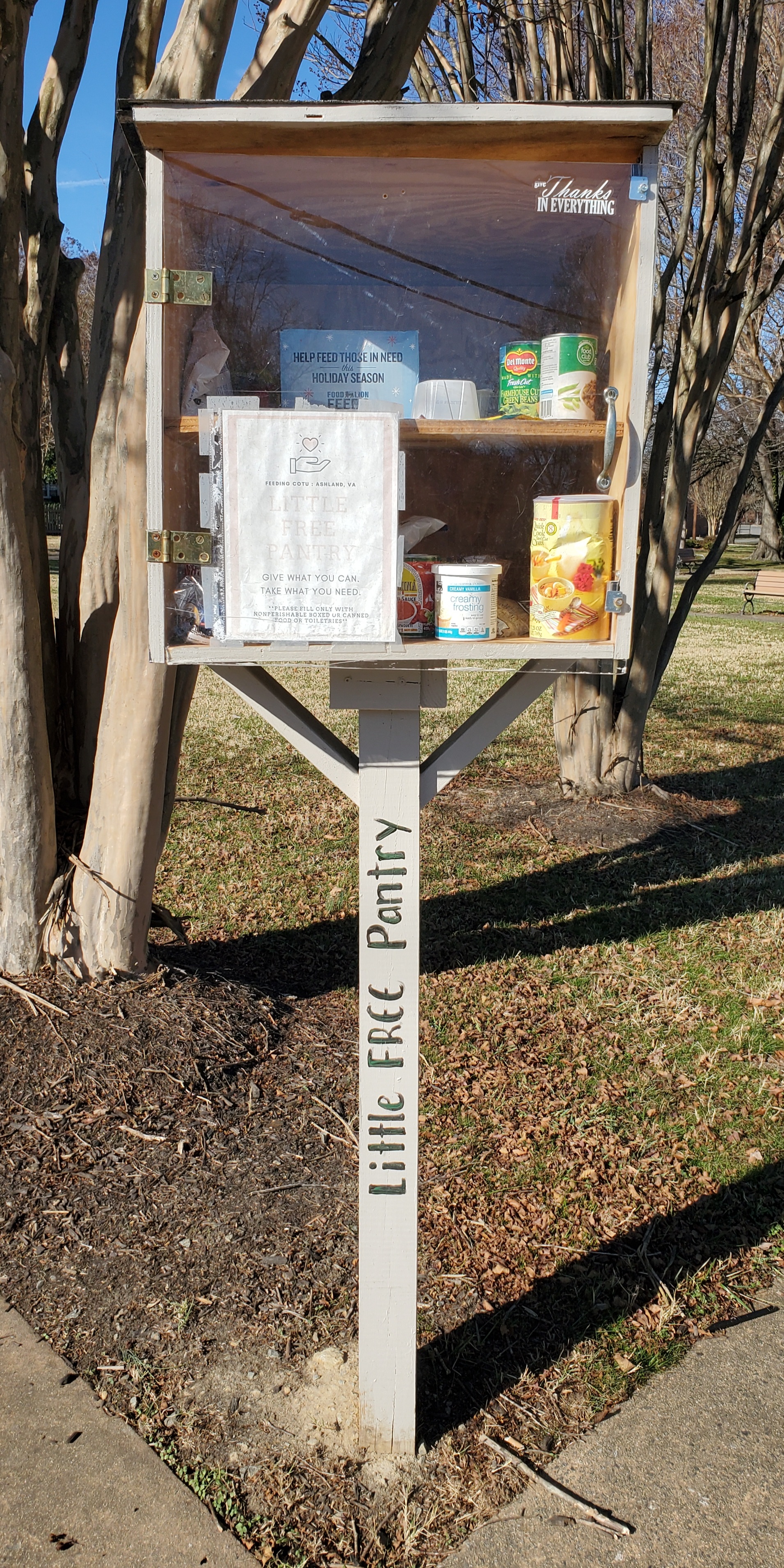Little Free Pantry @ Pufferbelly Park Photo 1
