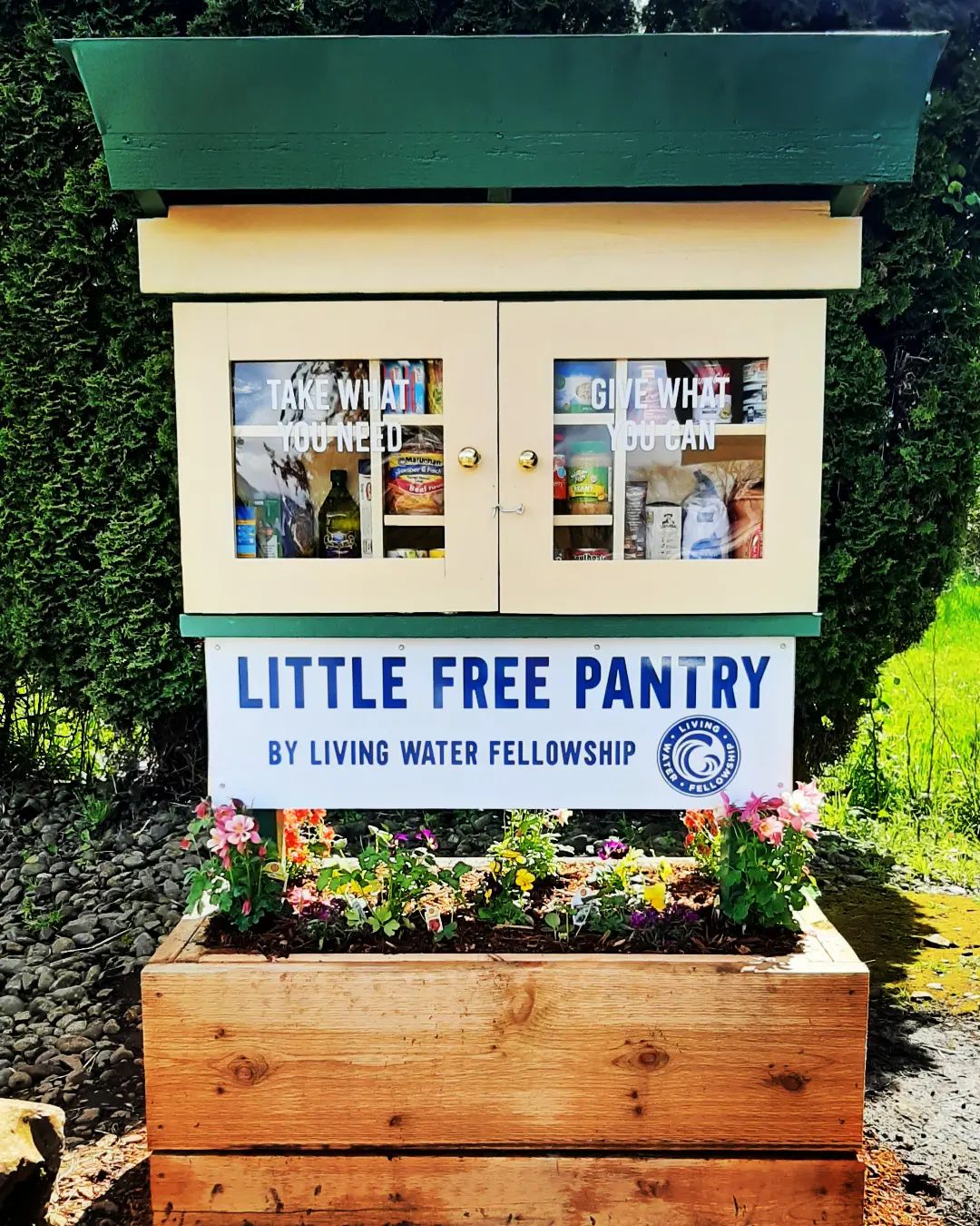 Little Free Pantry by Living Water Fellowship Photo 1