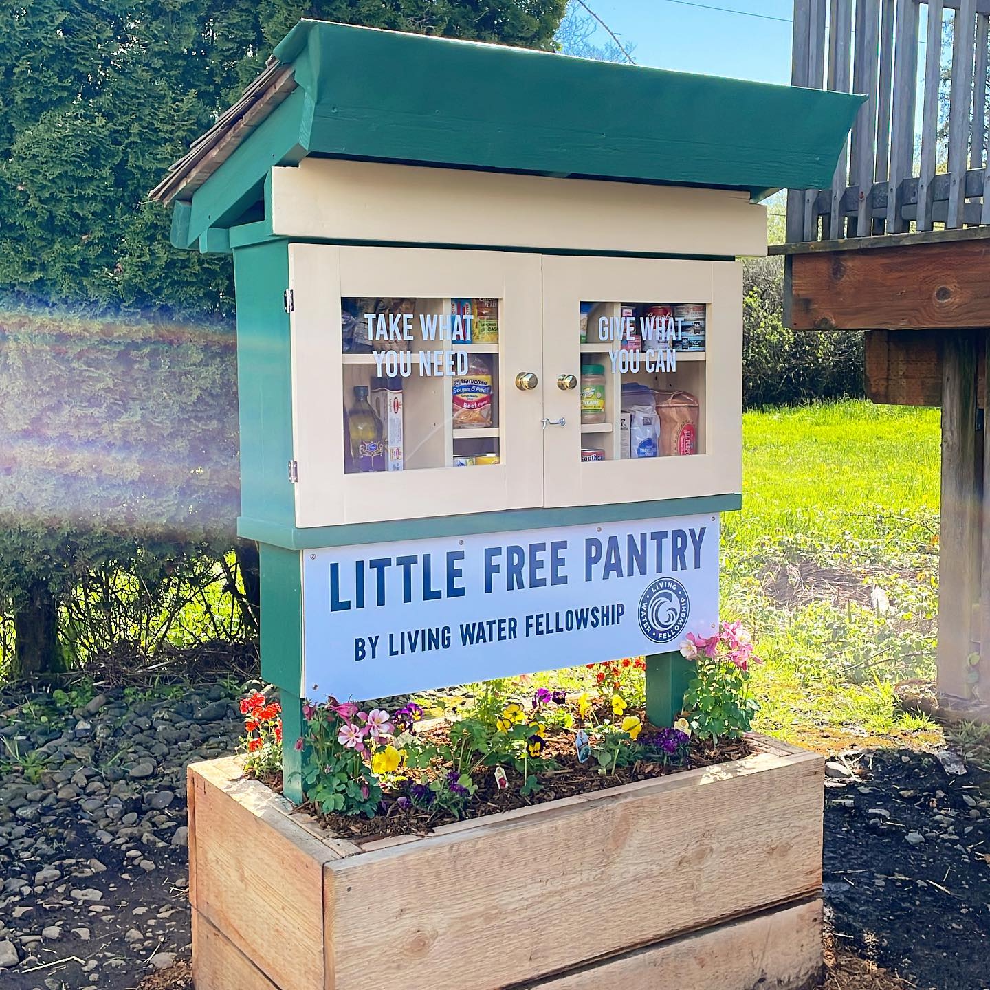 Little Free Pantry by Living Water Fellowship Photo 2