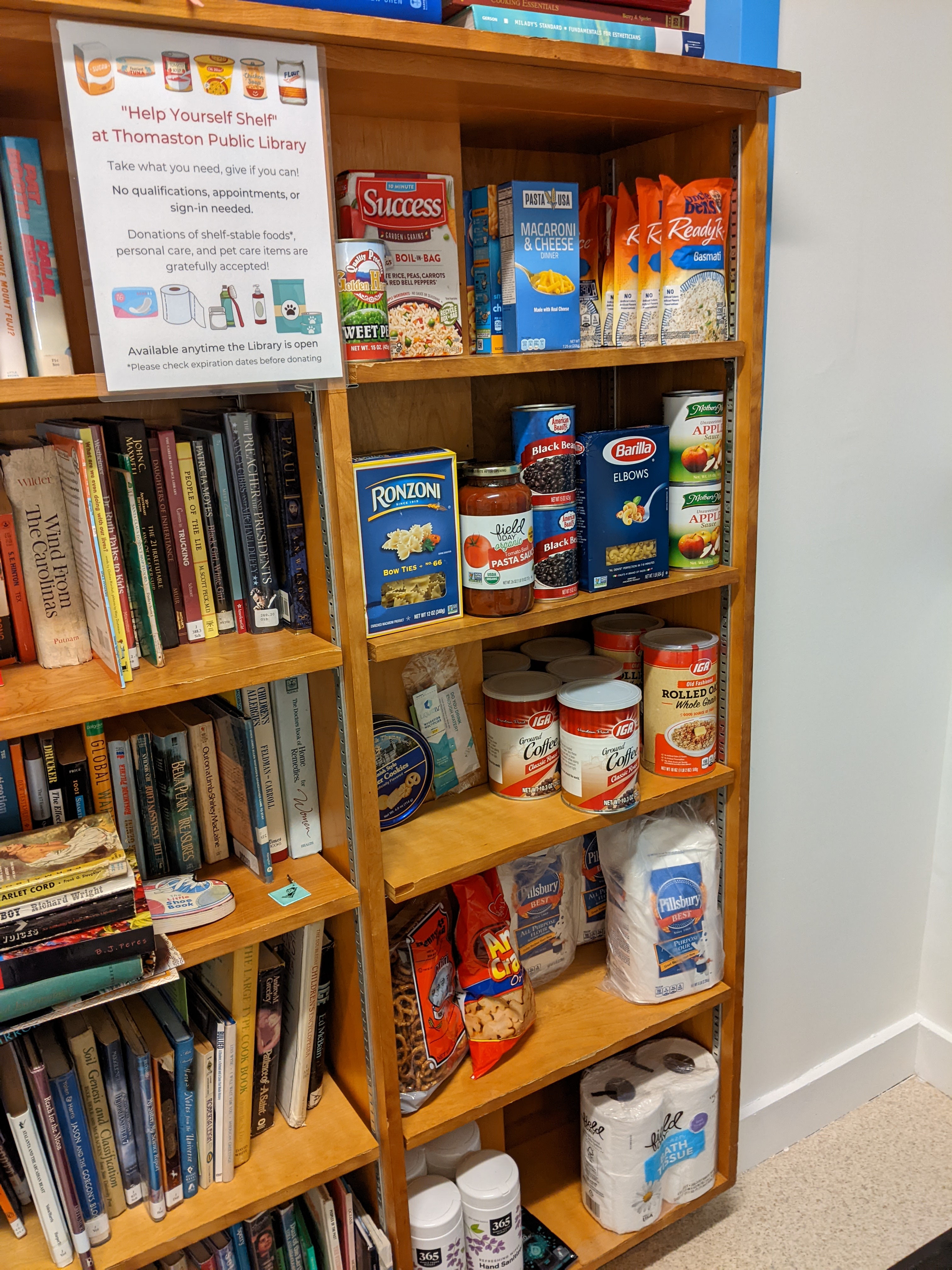 Help Yourself Shelf at Thomaston Public Library Photo 1